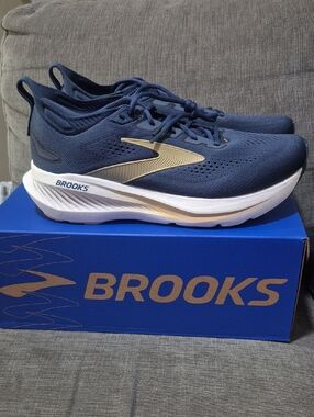 Brooks Glycerin 23 Men’s Size 11 Blue Spellbound Starfish Running Shoes NWT